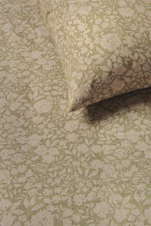 Ariadne at Home dekbedovertrek Shapes - 140x200/220 cm - groen