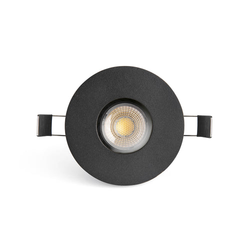 Faro Niva Niva inbouwspot voor buiten, zwart, GU10, IP65