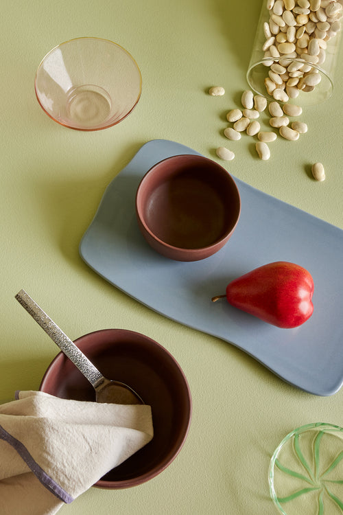 Hübsch kommen Clay - keramiek - ø11xh6, ø15xh8cm - vtwonen shop