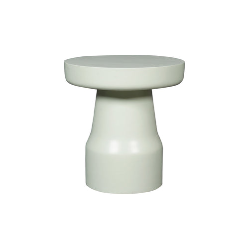 StarFurn Bijzettafel Drum - Rond Groen Hout - 40x40x42cm