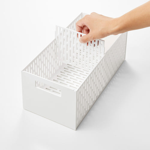 Yamazaki Tower Opbergmanden op wielen 3-laags - Wit - vtwonen shop