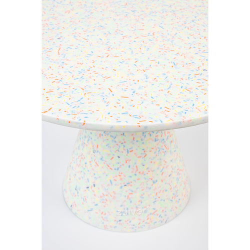 Zuiver Victoria Salontafel Gerecycled 50 cm Gerecycled Plastic - Multi colour - vtwonen shop