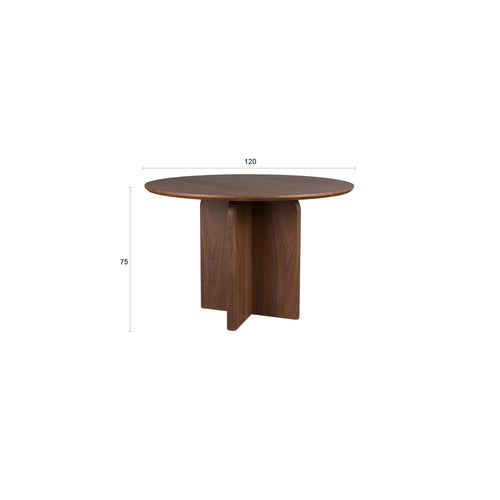Housecraft Living Laurent Eettafel Rond 120 cm Hout Naturel - vtwonen shop