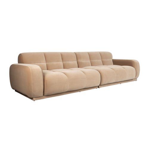 Zuiver Hazel 4,5-Zitsbank Beige