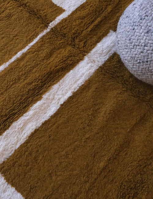 AFK Living vloerkleed Berber - handgemaakt - Wol - 228 x 266 cm - vtwonen shop