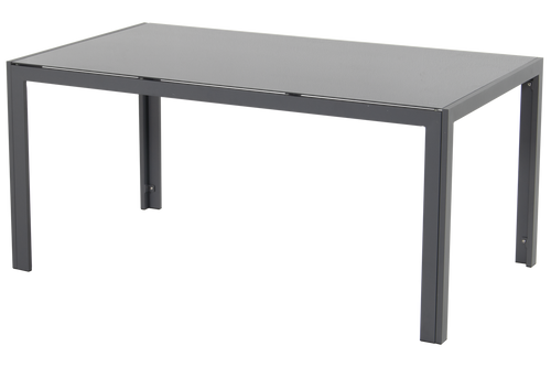 Hartman Tuintafel Palermo - Antraciet Glas/Aluminium - 160x90x73cm - vtwonen shop