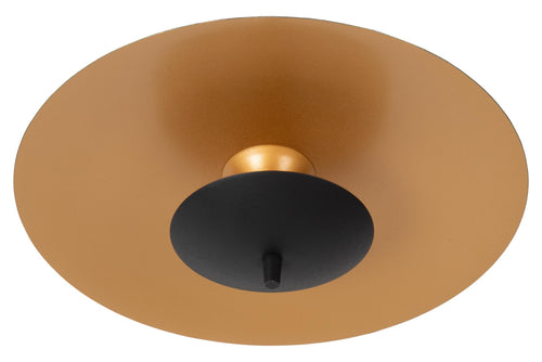 Lucide plafonnière VULCAN - Geïntegreerde LED - Zwart