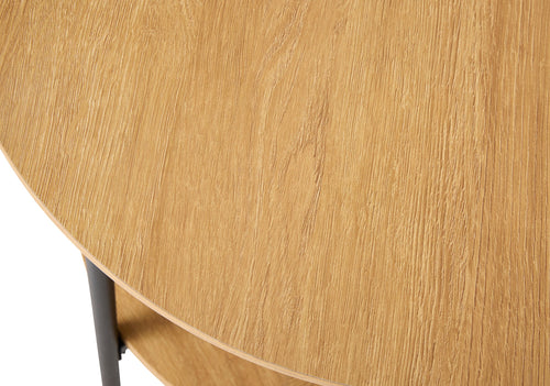 Rebellenclub Bijzettafel Berley - ¿50 cm - Eiken met Rattan - vtwonen shop