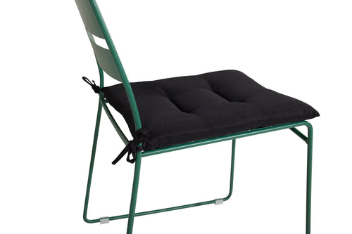 Rebellenclub Stoelkussen Buiten Vesper - Zwart - vtwonen shop