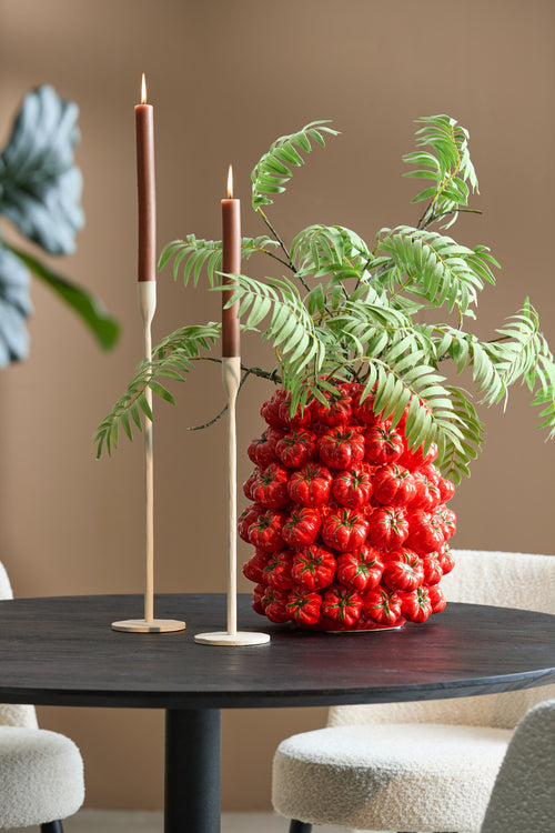 Light & Living vaas TAMINA - 34x33x37cm - rood