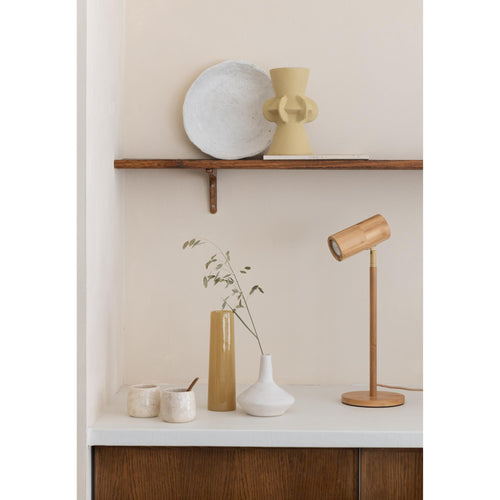 GOOD&MOJO tafellamp Java - bruin - Ø18cm - vtwonen shop