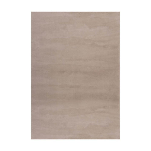 Interieur05 Zacht Hoogpolig Vloerkleed Lux Beige / Taupe