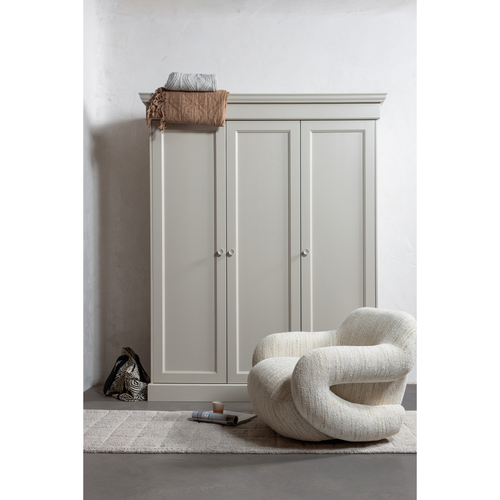 WOOOD kledingkast Olivia - Grenen - Dust - 212x171x63