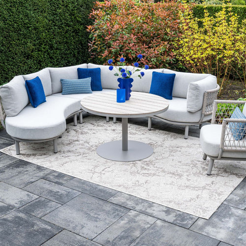 Garden Impressions Loungetafel Algarve Ø112xH68 cm - taupe