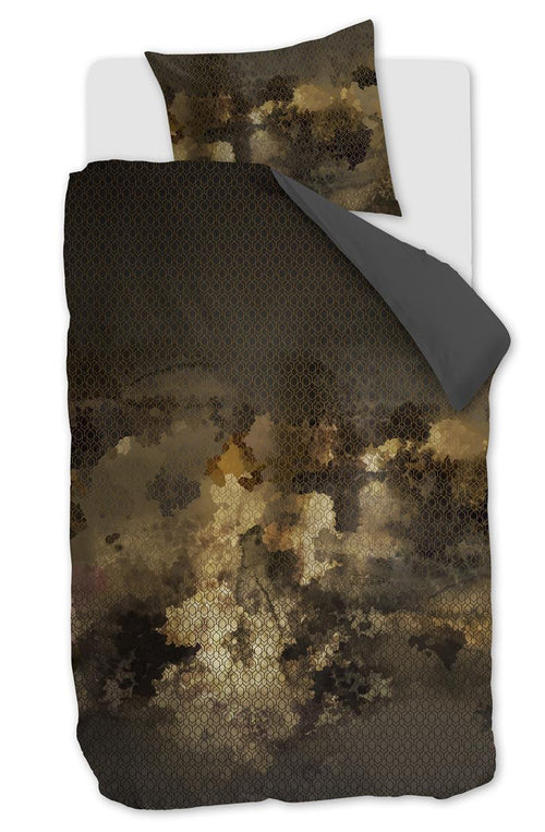 Kardol dekbedovertrek Presence - 140x200/220 cm - goud - vtwonen shop
