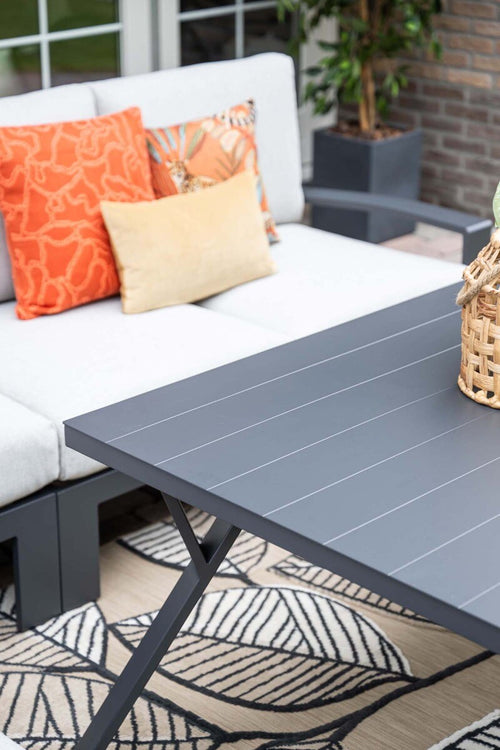 Garden Impressions Camilo lounge dining set 6-delig rechts - donker grijs