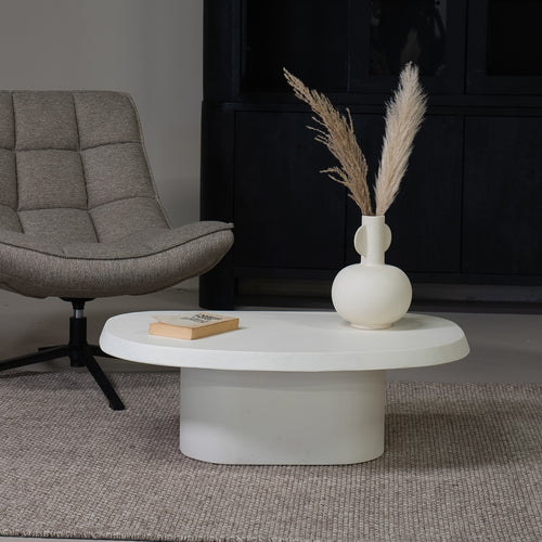 Giga Meubel Salontafel Carly - MDF - Betonlook - 90cm