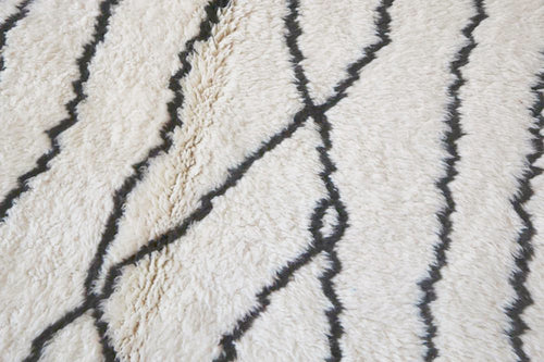 AFK Living vloerkleed Berber - handgemaakt - Wol - 160 cm x 230 cm