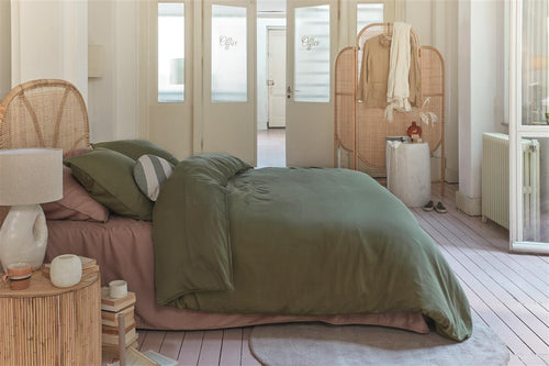 vtwonen decoratiekussen Bold Round - dia 40 cm - groen - vtwonen shop