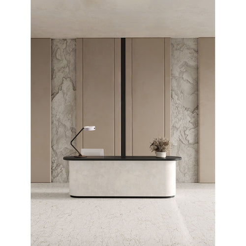 Nova Luce AFI Bureaulamp, wit, met sensor, dimbare LED, 23W, 1853lm, 3000K