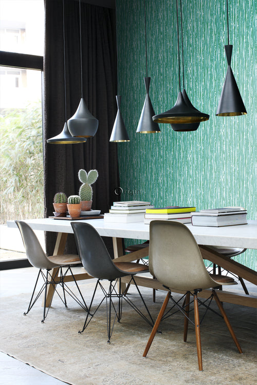 Origin Wallcoverings behang strepen groen - 53 cm x 10,05 m - 347222 - vtwonen shop