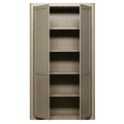WOOOD opbergkast Gunnar - Grenen - Mud - 217x120x48