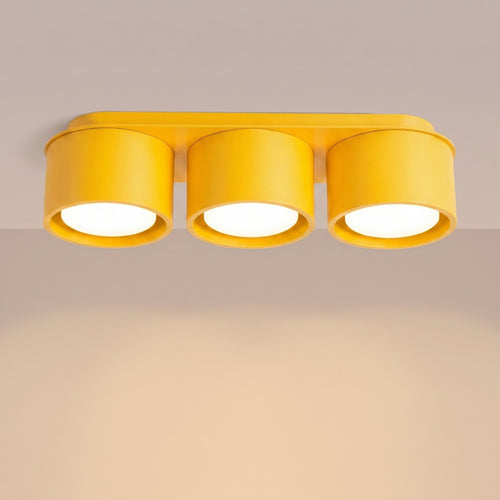 Sollux Lighting Plafondlamp MODO 3 geel Gx53 - 32,4x10,4x8,2cm