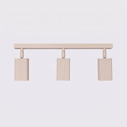 Sollux Lighting Plafondlamp RAYO 3L taupe - 45x6x16,5cm
