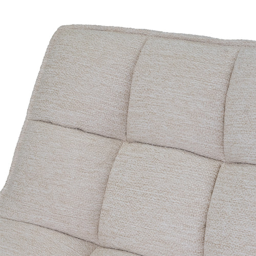 Giga Meubel Fauteuil Mattis - Stof/Metaal - Beige - vtwonen shop