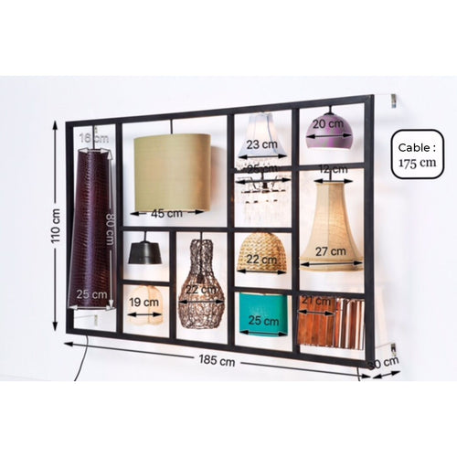 Kare Design Wandlamp Parecchi Art House - vtwonen shop