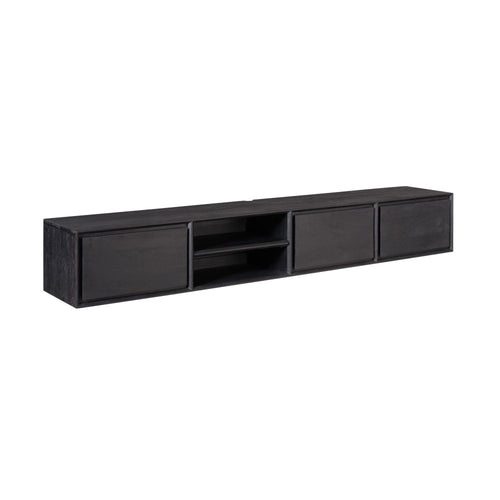 Starfurn - Tv meubel Ambiance - Zwart - 35x200x30 cm