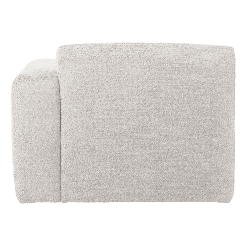 WOOOD 1-zits bank arm rechts Mojo Base - Wollig - Ecru - 74x105x97