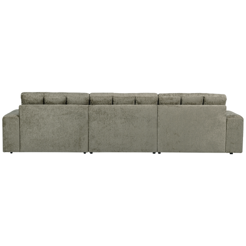 WOOOD chaise longue rechts Second Date - Structure Velvet - Frost - vtwonen shop