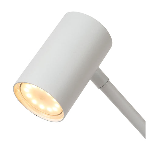 Lucide vloerlamp TIPIK - Geïntegreerde LED - Wit - vtwonen shop