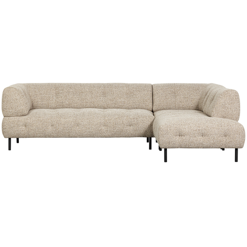 WOOOD hoekbank rechts Lloyd - Polyester - Naturel - 77x267x91/205 - vtwonen shop