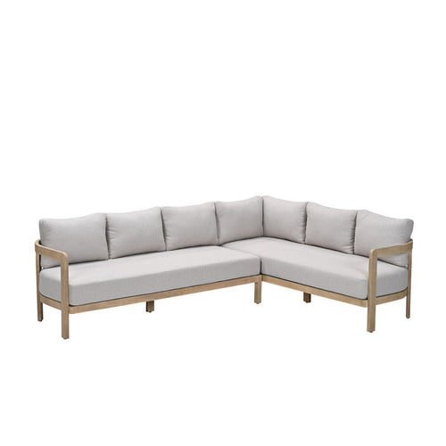 Garden Impressions Lounge dining set Sirocco 2-delig rechts - grey sand