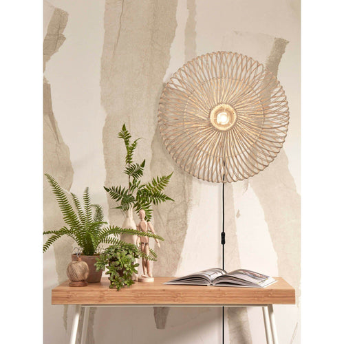 GOOD&MOJO wandlamp Zanzibar - wit - 55x55x14cm - vtwonen shop