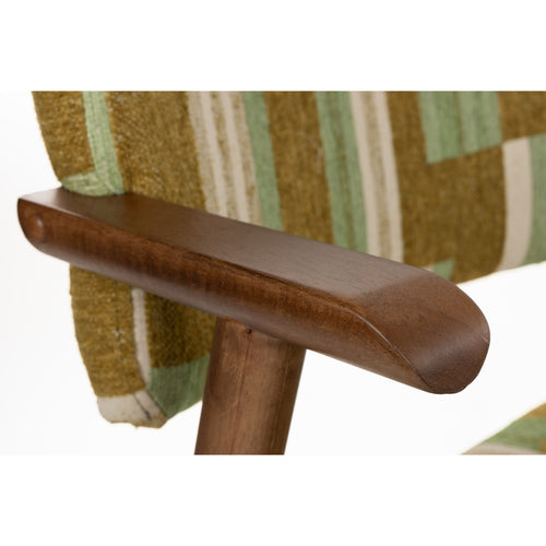 Dutchbone Sara Eetkamerstoelen Groen - Set van 2