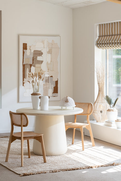 J-Line stoel Pinda - teak hout - naturel