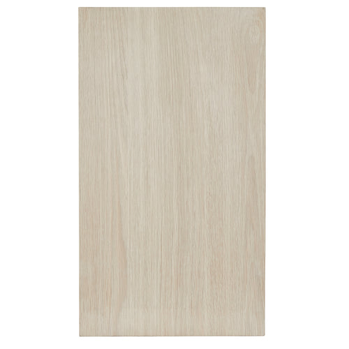 Furnhouse 3-deurs wandkast Porto - Witte olie - MDF, Eikenfineer, Glas - 34x160x60