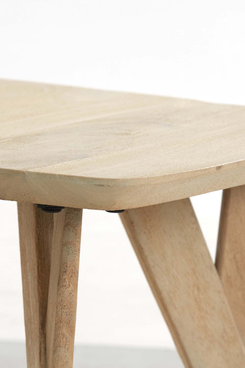 Light & Living bijzettafel QUENZA - Ø50x42cm - bruin - vtwonen shop