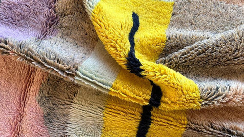 AFK Living vloerkleed Berber - handgemaakt - Wol - 200 x 300 cm