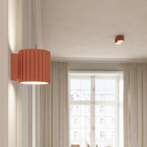 Sollux Lighting Plafondlamp AURA 1 perzik Gx53 - 10x10x10cm