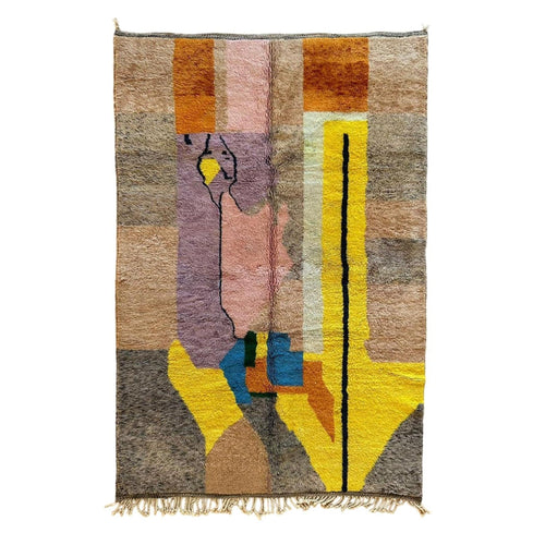 AFK Living vloerkleed Berber - handgemaakt - Wol - 200 x 300 cm