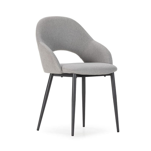 Calicosy - Eetkamerstoelen Set van 2 - LILA - 54x57x84 cm