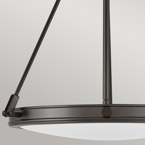 Pendelleuchte Deckenleuchte Modern Schwarzoxid 4x E14