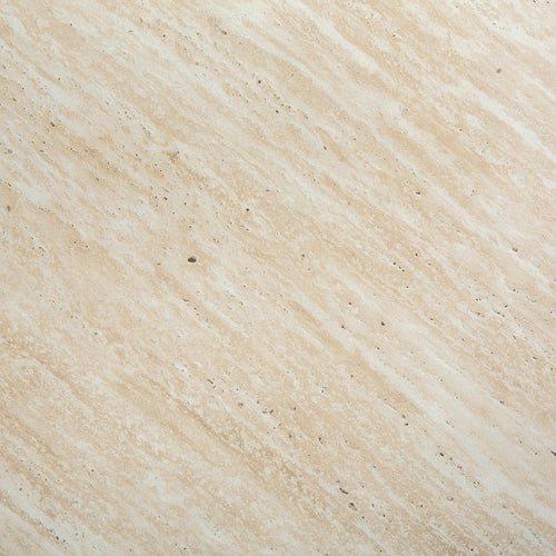 Calicosy - Ronde Salontafel IZIA - Travertijn look 80x80x35 cm