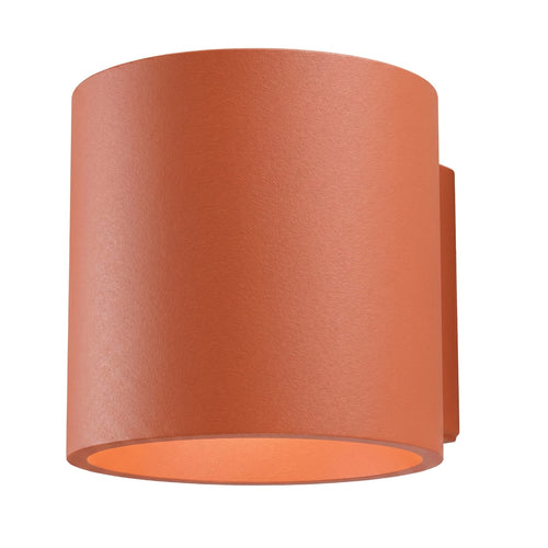 Sollux Lighting Wandlamp ORBIS 1 rode oker - 10x12x10cm