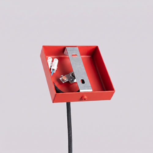 Sollux Lighting Hanglamp PASTELO 1 rood - 8x8x120cm