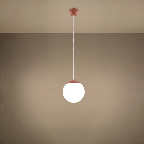 Sollux Lighting Hanglamp UGO 20 rode oker - 20x20x110cm